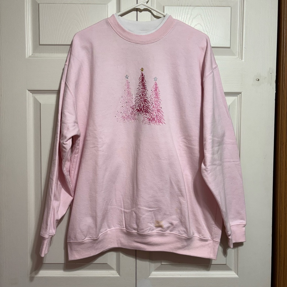 Vintage Granny Christmas Tree Sweatshirt
